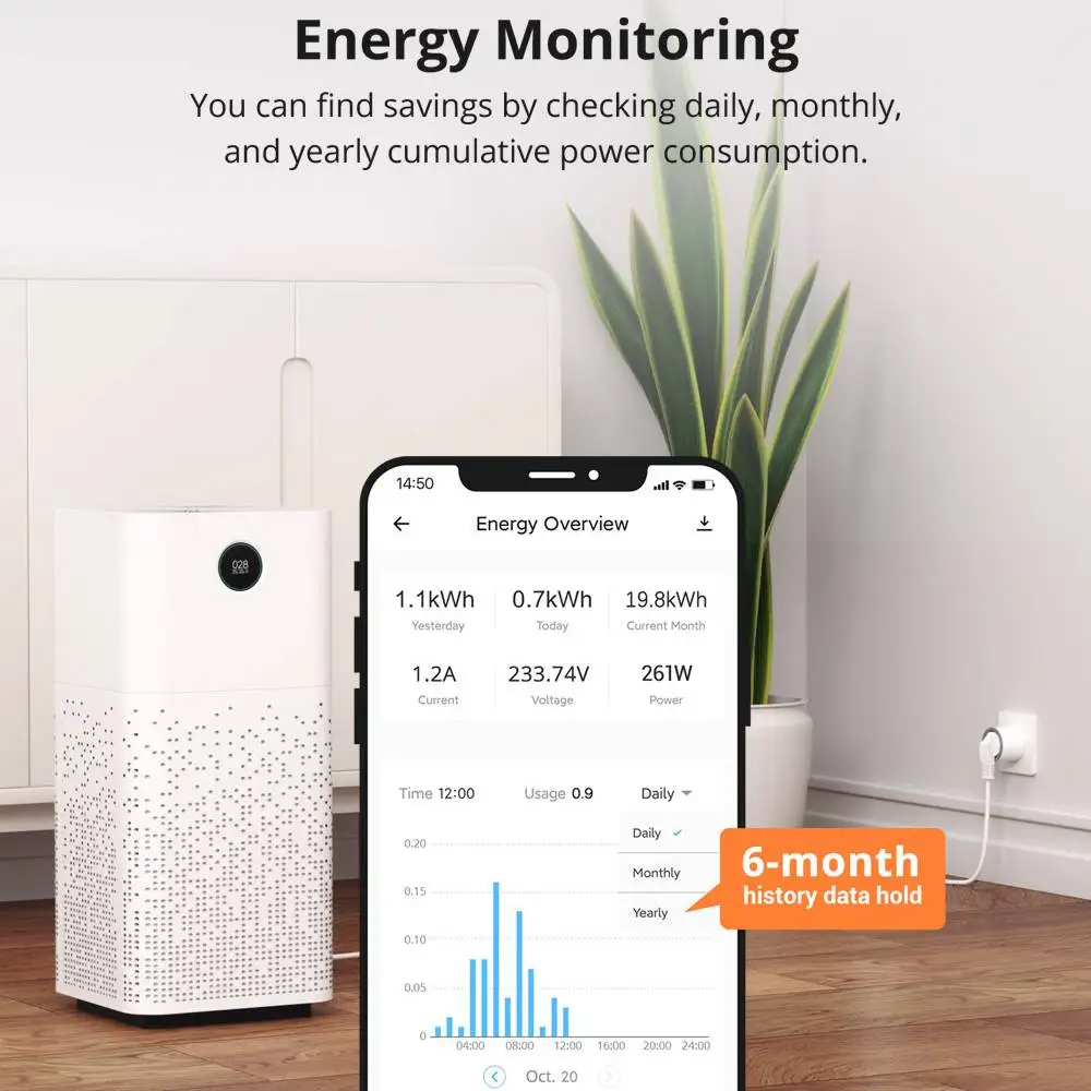 SONOFF-enchufe inteligente S26 S26R2, TPF, TPE, Wifi, Control LAN, temporizador, compatible con Alexa, Google, Ewelink, Yandex, Alice, Smartthings