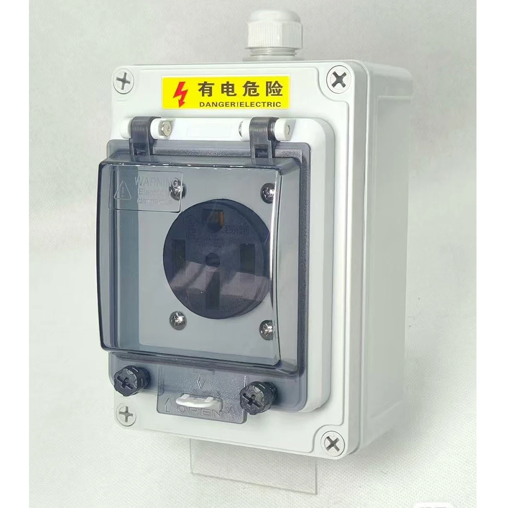 NEMA 14-50R/6-50R pile de charge américaine prise étanche RV yacht prise montée en surface prise industrielle américaine