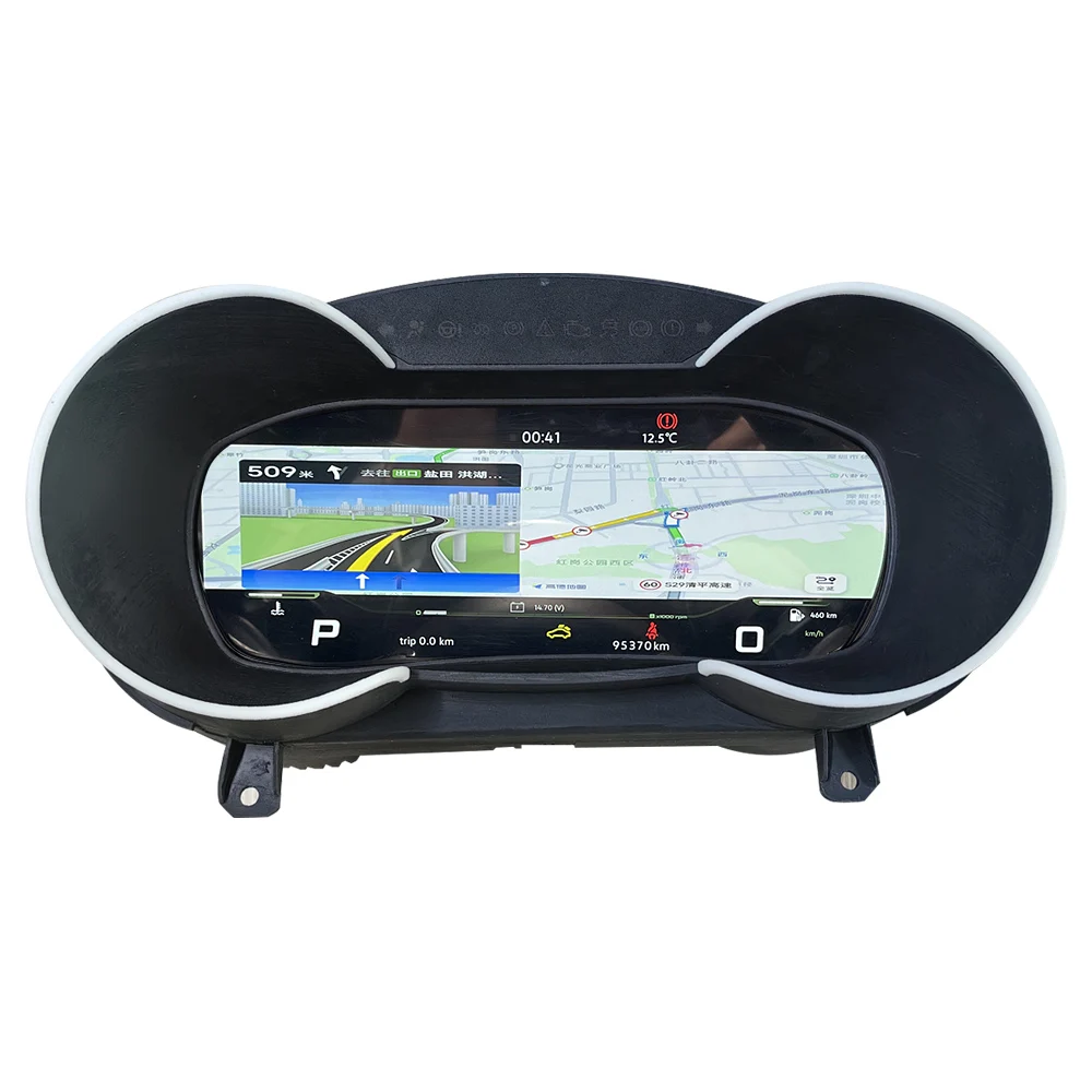 Wysokiej jakości dla Audi TT 2006-2014 Panel przyrząd samochodowy LCD cztery tryby Carplay nawigacja GPS cyfrowy klaster ulepszony Modificat