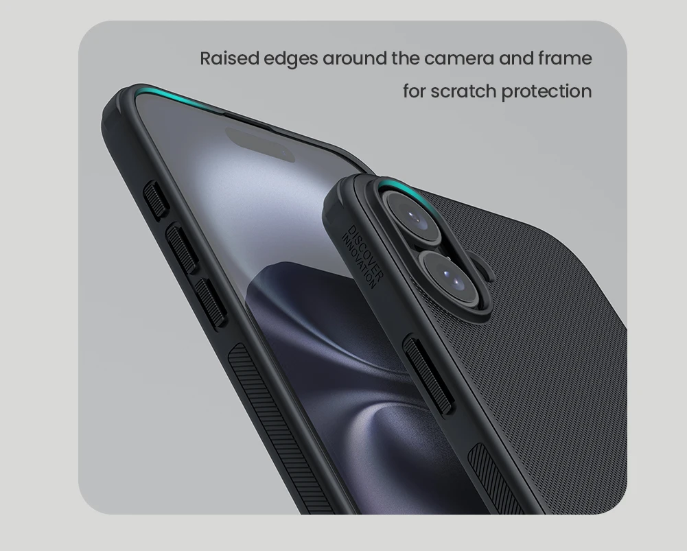 Für iPhone 16 Fall Nillkin angepasst Fall für iPhone 16 hochwertige super gefrostete Schild Fall matte PC-Abdeckung – Detail 7