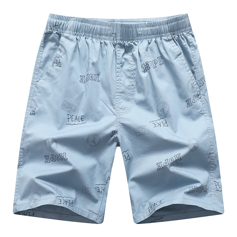 New Casual Sports Shorts Cool Summer Cotton Jogger Shorts Big Size 6XL Man Beach Print Shorts Swimsuit Quick Dry Board Shorts