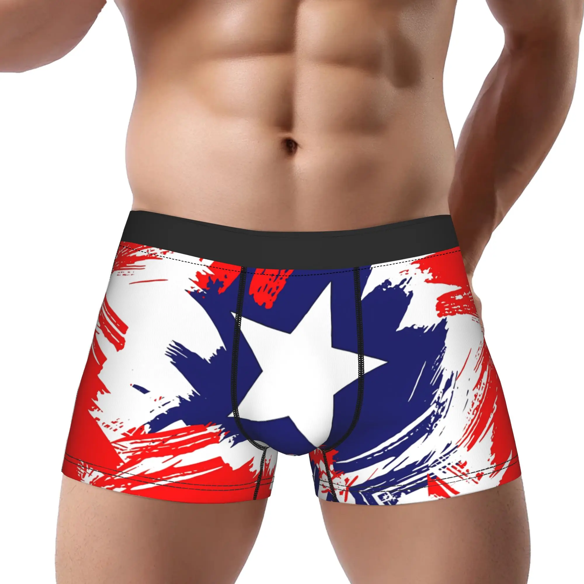 

Трусы-боксеры для взрослых 18+, мужские трусы Captain America, мужское нижнее белье, вентилируемые шорты, боксеры-брифы