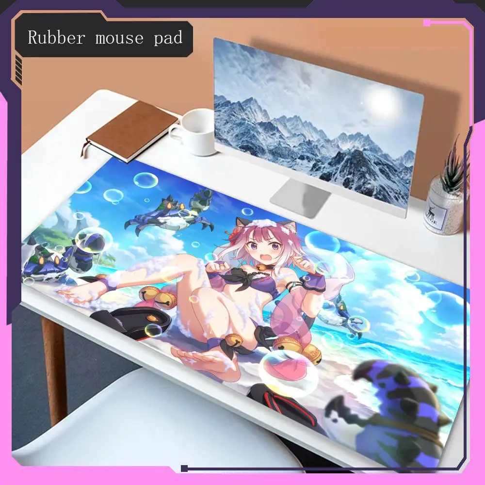 Hot selling Princess Connect Re：Dive Mouse Pad Animation mouse pad game accessories desktop mouse pad laptop game mouse pad