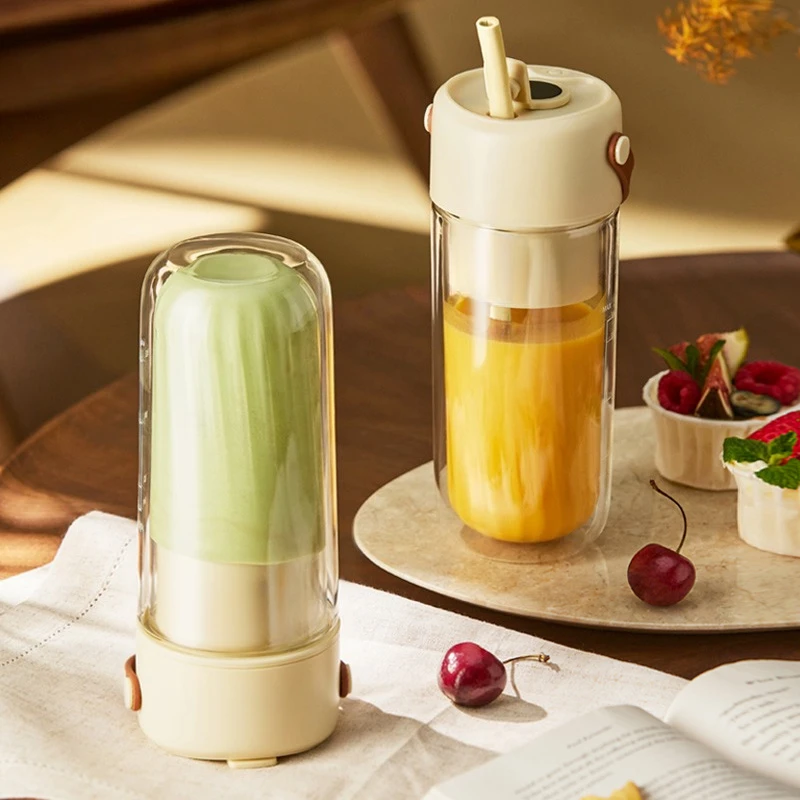 

Juicing cup, portable portable multi-function rechargeable glass juice cup