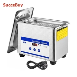 SucceBuy 800ml Ultrasonic Cleaner Portable Cleaning Washing Machine 35W Mini Lave-Dishes Ultrasound Bath Sonic Home Appliance