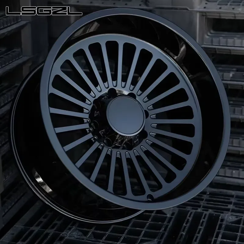 i Lsgzl Forged Alloy Deep Dish 20x12 24x14 26x14 Concave 8x180 8x165.1 6x139.7 6x5.5 Custom for F250 F350 Silverado Truck
