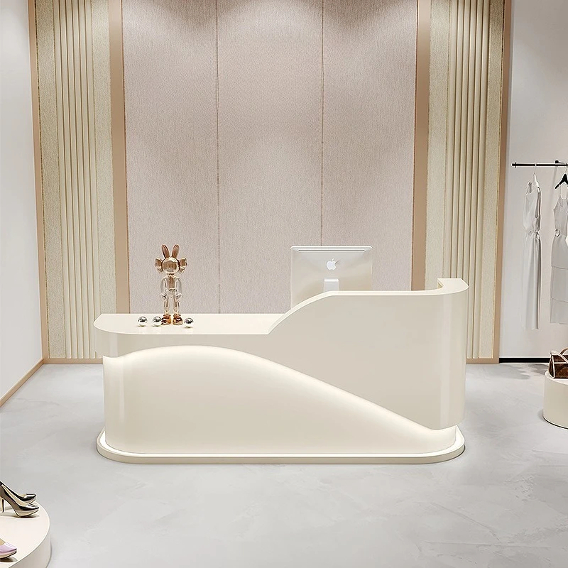Beauty salon Bar Paint Front desk Reception cabinet Clothing shop Dental clinic Dental medical beauty checkout page