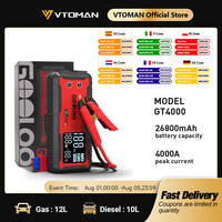 GOOLOO 12V Car Jump Starter 4000A Car Battery Starter 24000mAh Portable Power Bank Booster Auto Starting Device Emergency Start