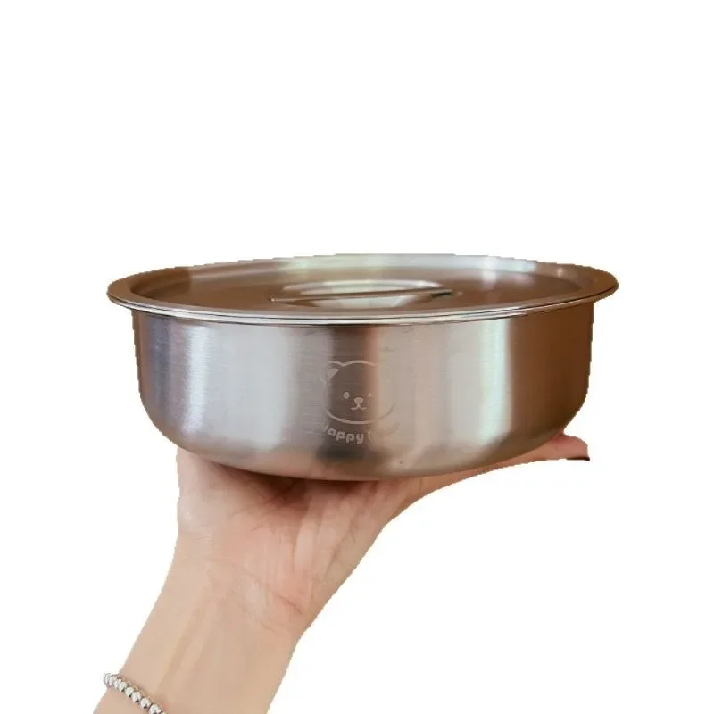 

316 stainless steel steamed egg bowl special egg custard bowl steamed egg cup with lid household baby steaming