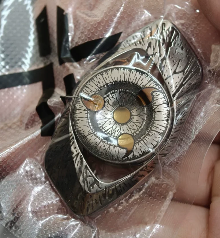 EDC Xuan Yue EDC Phantom Eyes Titanium Carving haptic spinner Fingertip Gyroscope decompression toy