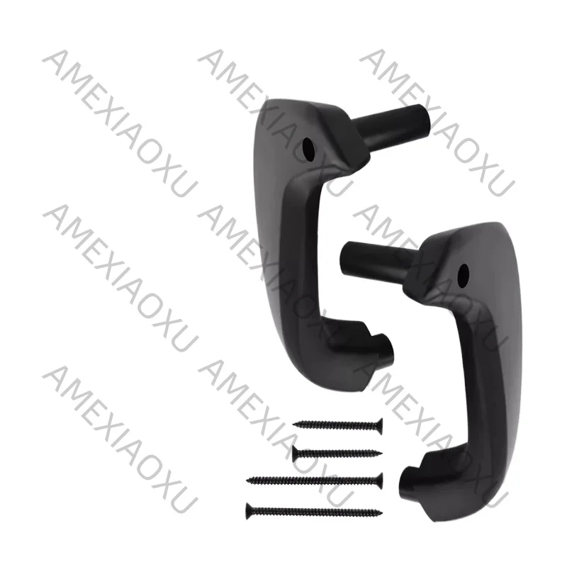 AMEXIAOXU  1Pair Door Handle Manual Window Panel For Ford Fiesta 2011-20 Manual Window D2BB-A23943-CA35B8 D2BB-A23942-CA35B8