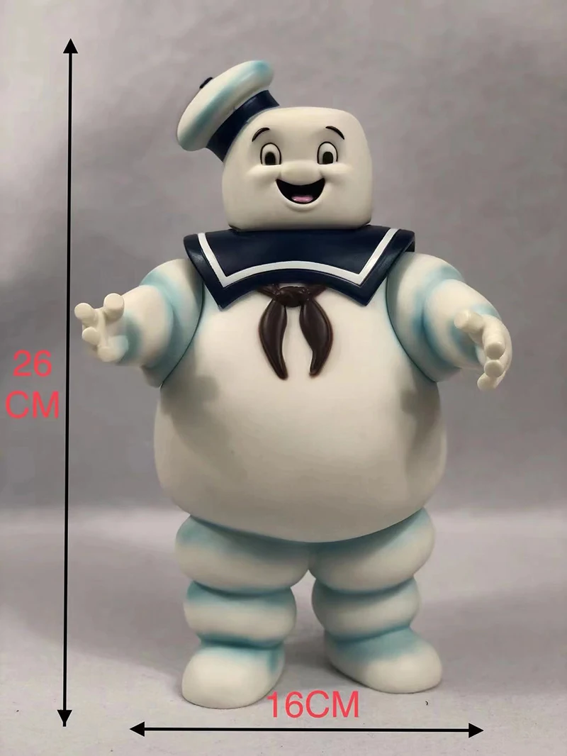Ghostbusters StayPuft Marshmallow Mann Figur Spielzeug 26 cm Statue Sammeln Modell Film Figur Puppe Auf Lager Schnelle Lieferung – Detail 8