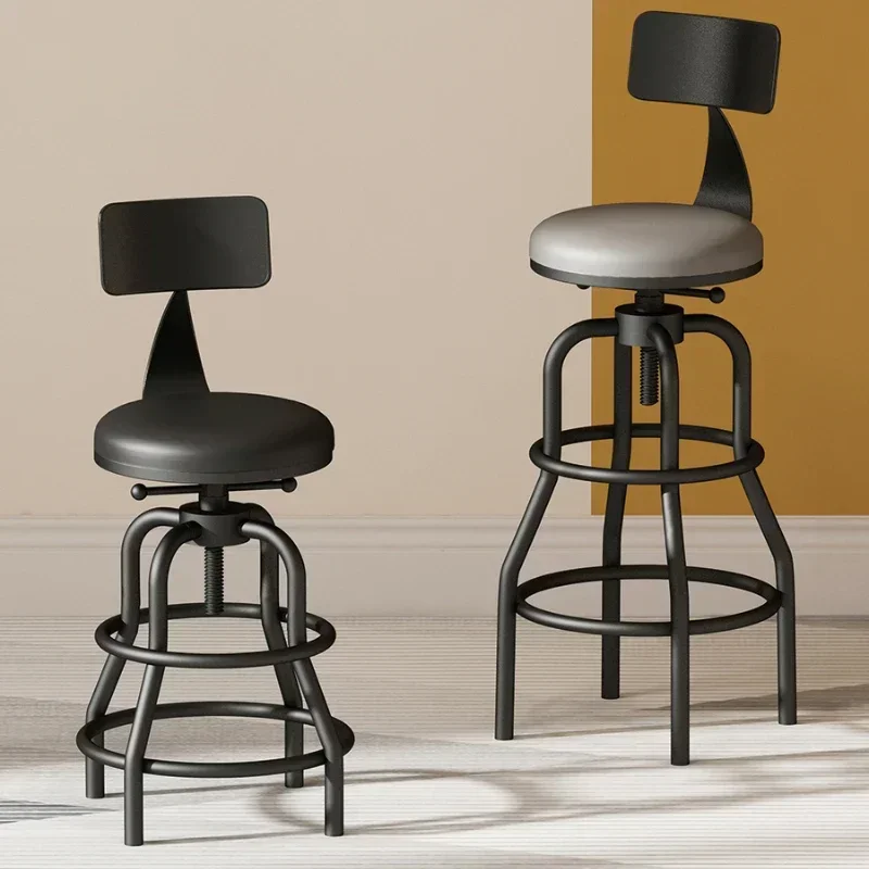 

ZWooden Chairs Chaise Design Minimalist Breakfast High Stool Kitchen Bar Stools Waiting Chair Leather Gamer Outdoor NordicZ