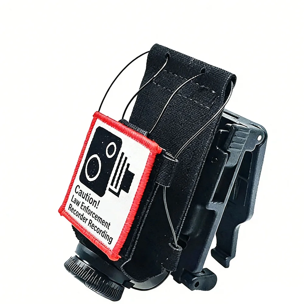 

Tactical Law Enforcement Camera Case Grade Molle Police Body Camera Holster for Vest Chest Hanging Training Patrol Duty Outdoor