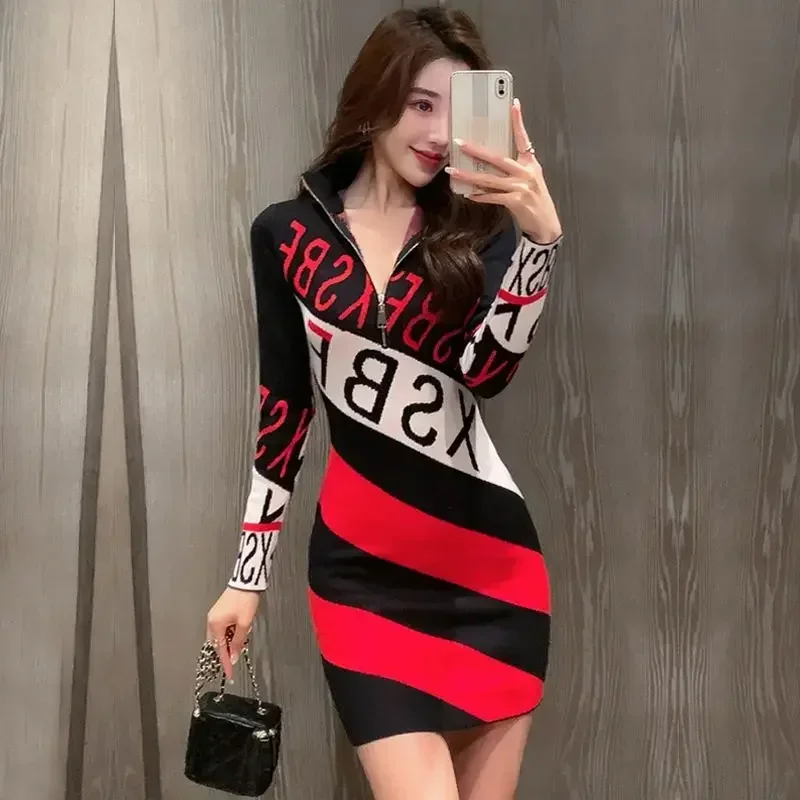 Short Extreme Mini Sexy Daring Women\'s Crochet Dresses Bodycon Female Knit Dress Elegant and Pretty Sensual Elastic Chic Y2k Xxl