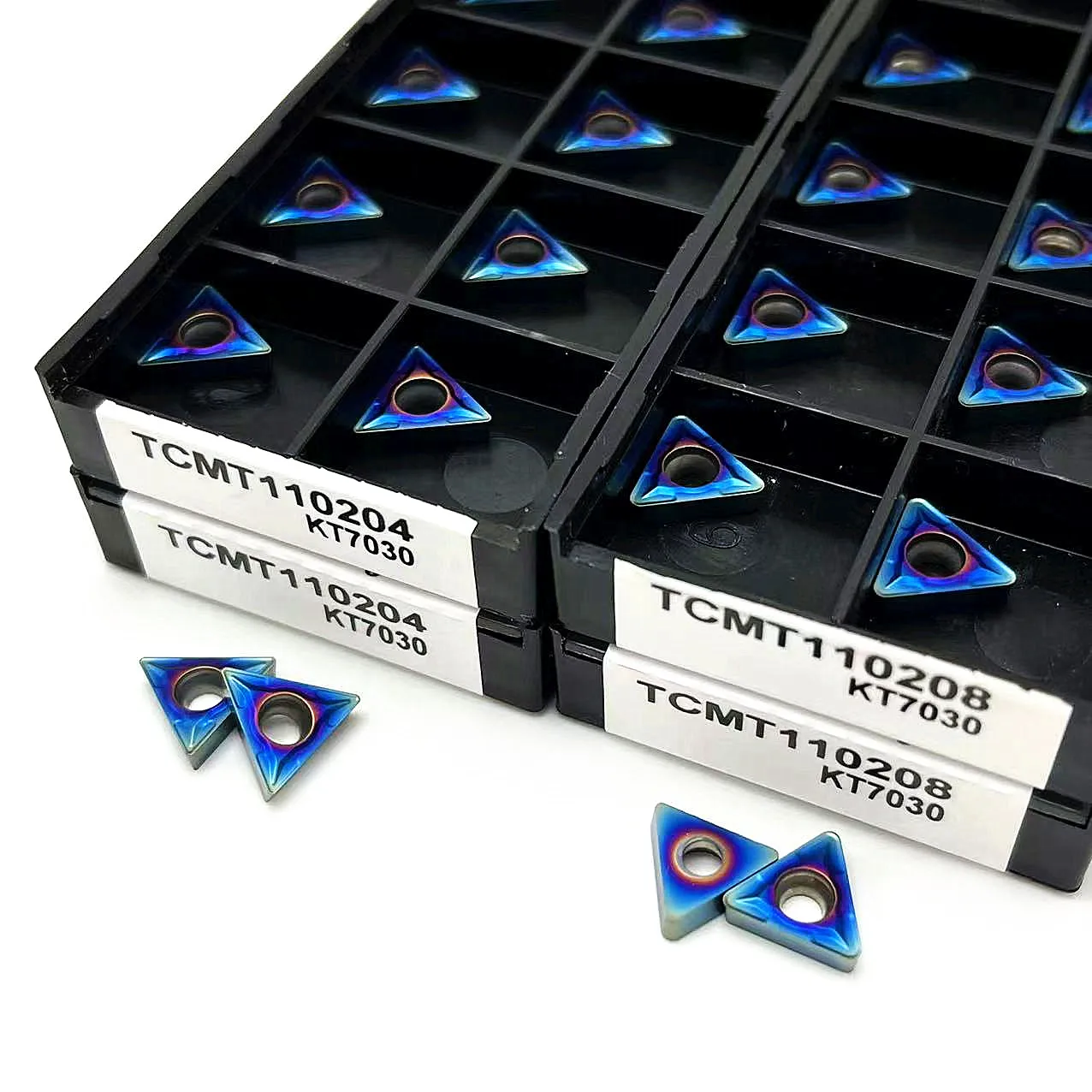 Nano Blue High quality TCMT110204  KT7030 TCMT110208 high quality carbide insert Internal turning tools insert CNC latter tool