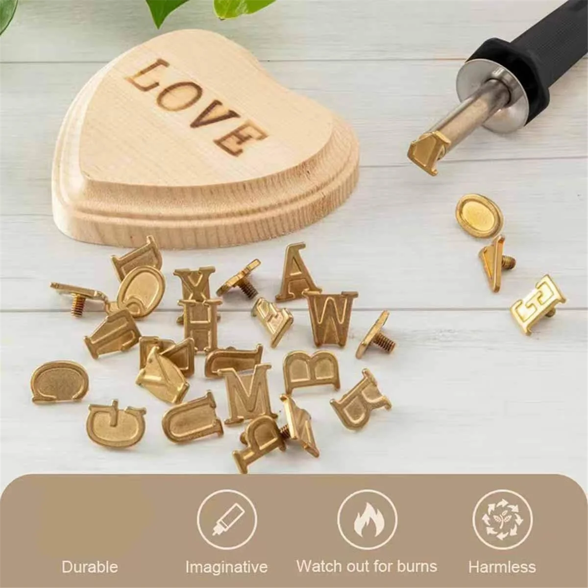 New Wood Burner with Letters S - Chisel Set Wood review and price