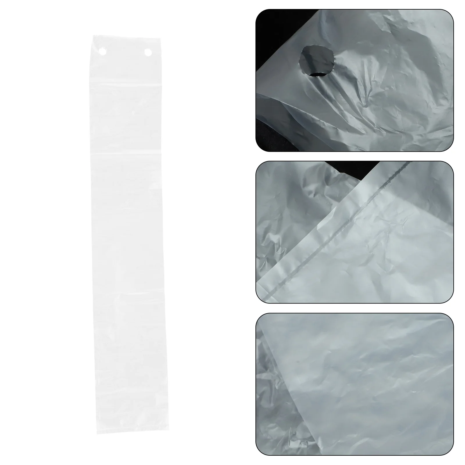 200 Pcs Disposable Umbrella Bag Clear Bags Professional Special Dust Prevention Rainy Day Wet Supply Plastic Container