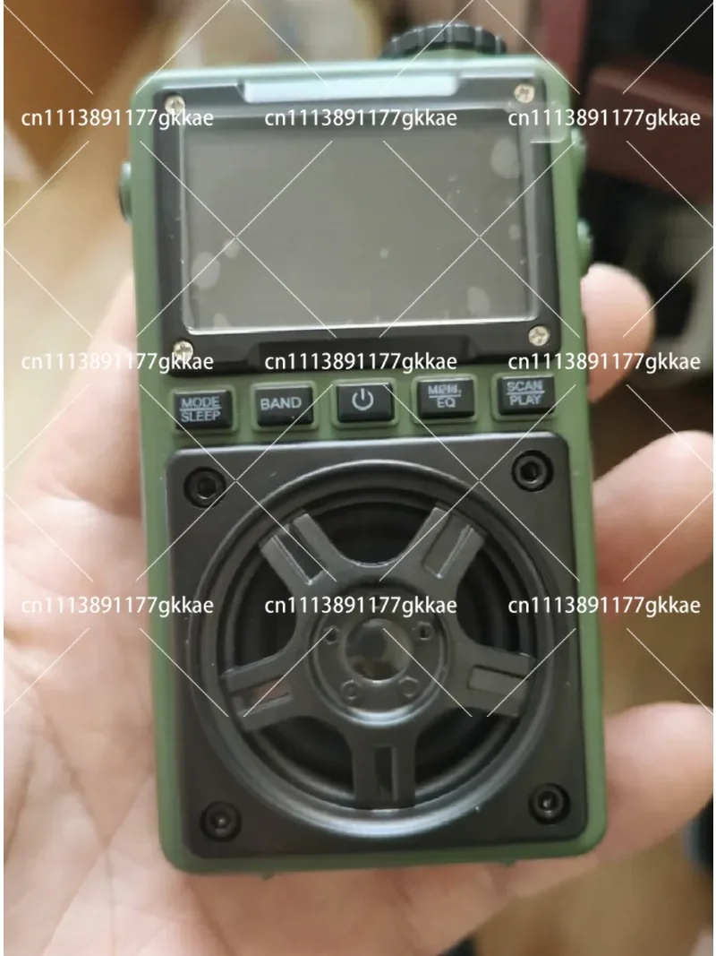 High Sensitivity Full Band Portable Mini Radio with Bluetooth, Multifunctional Handheld Receiver for Outdoor Travel