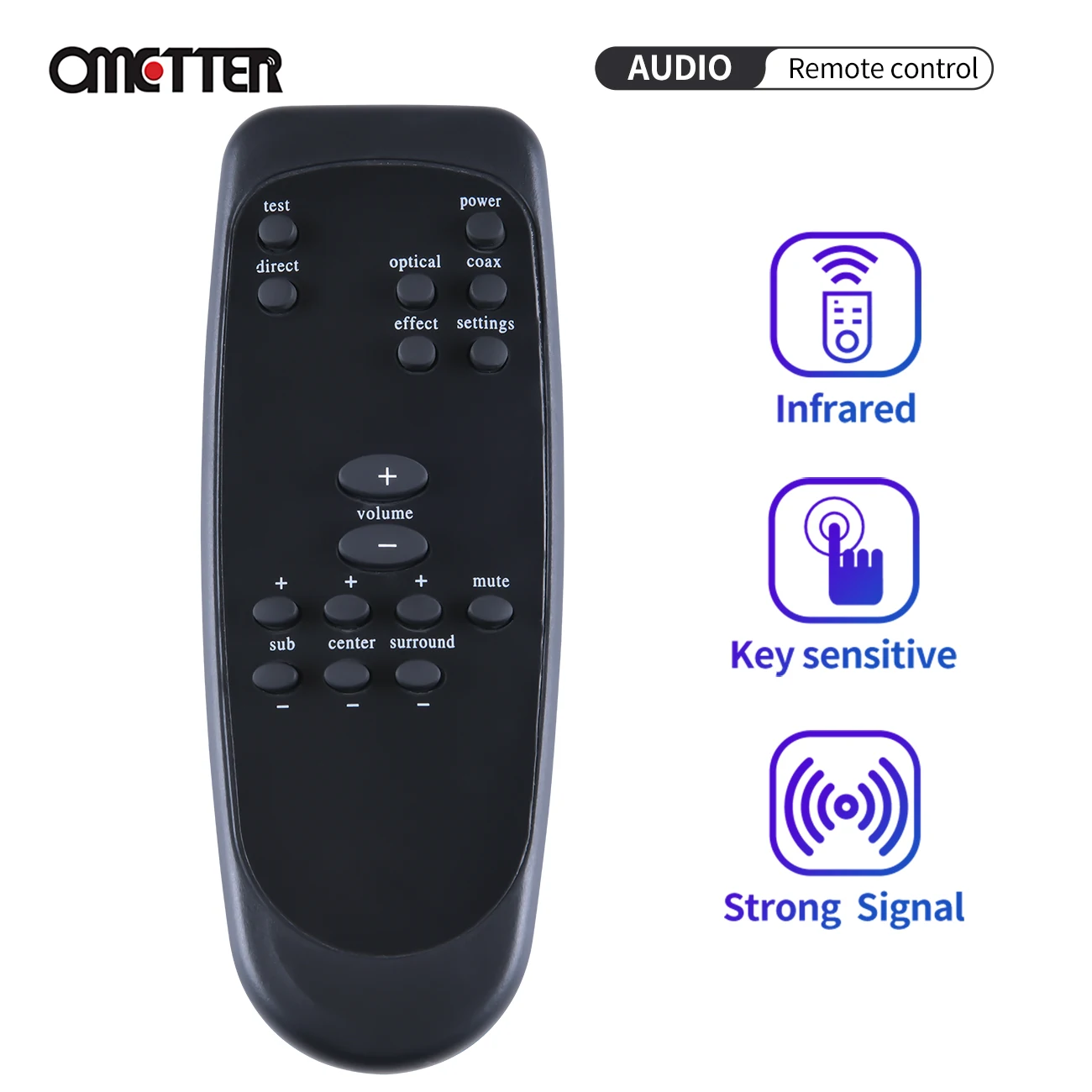 Para logitech alto-falante controle remoto z5500 Z-5500 z5450 Z-5450 z680 Z-680