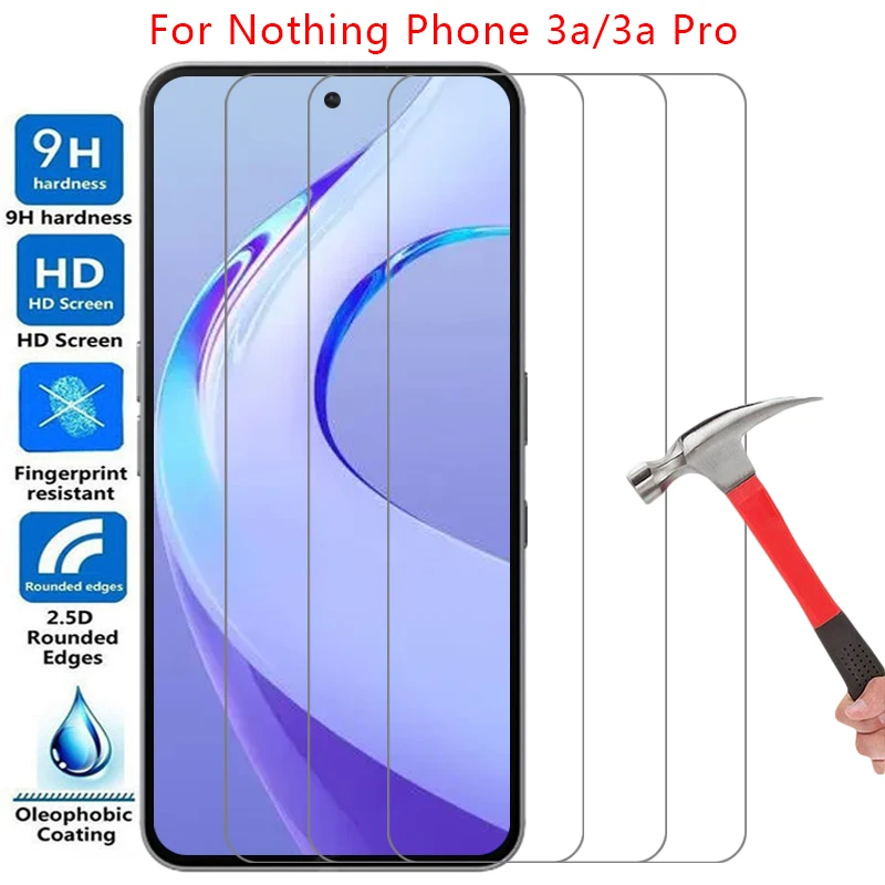 واقي شاشة لهاتف لا شيء هاتف 3a برو واقي من الزجاج المقسى على phone3a 3 a a3 3apro فيلم لا شيء 5g #1