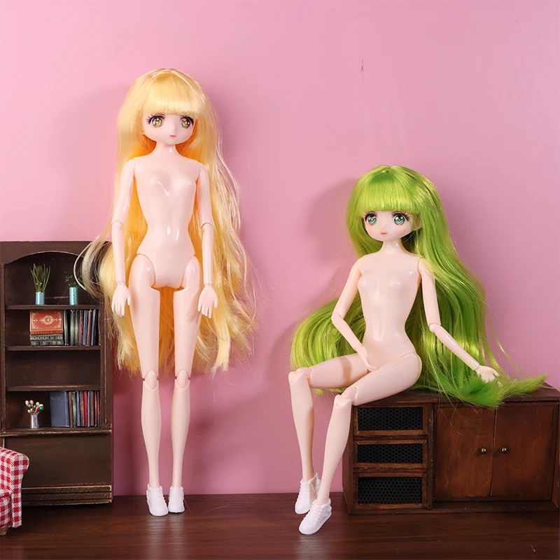 30cm Anime Style Doll Toys 1/6 Toy 11 Joints Movable Wither Skin Doll Girls Diy Dress Up Toys Gifts