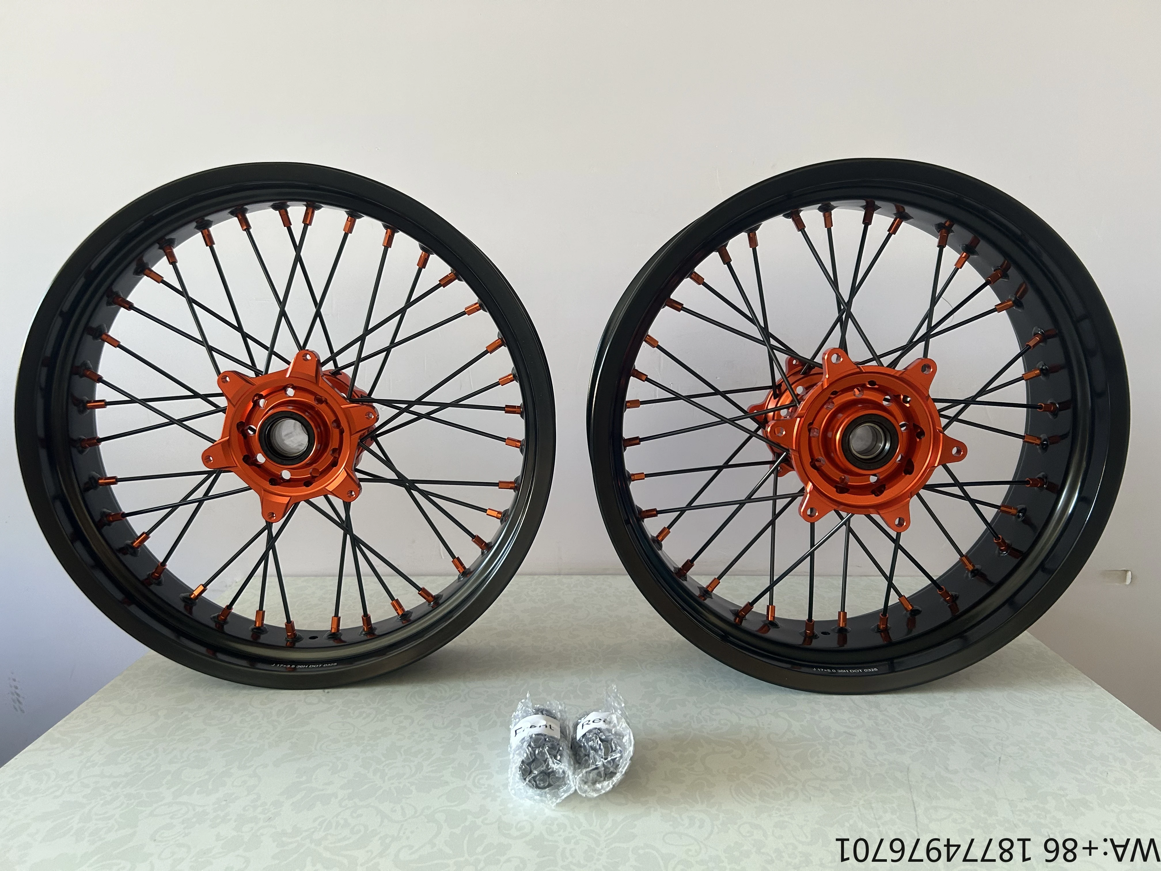 

3.5*17"/4.25*17" Supermoto Wheels Rims for EXC XCW SXF 125-530CC 03-2024