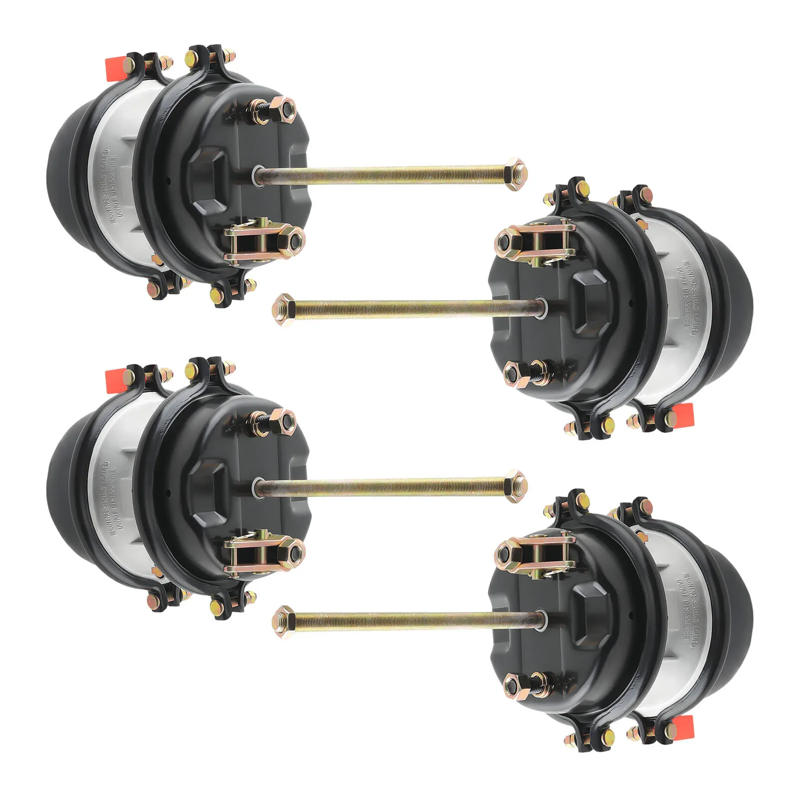 4 x Air Brake Chamber 30/30 Sealed 2.5