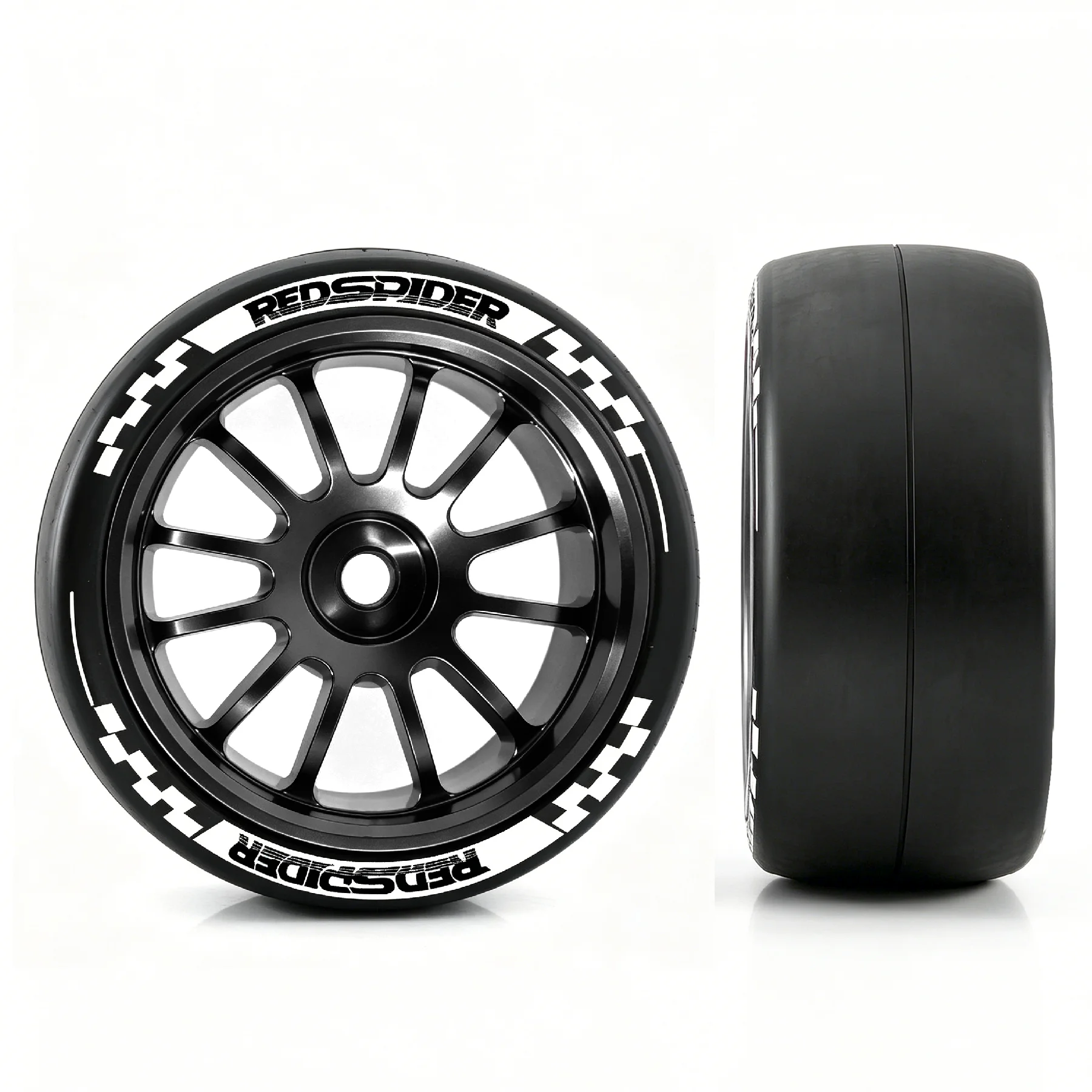 4個セット-1-10-rcドリフトメタルホイールタイヤセット-12mm六角-タミヤ-トラクサス-hpi-キョウショー-xv01-xv02-tt01-tt02-ptg2-a959-アップグレードパーツ