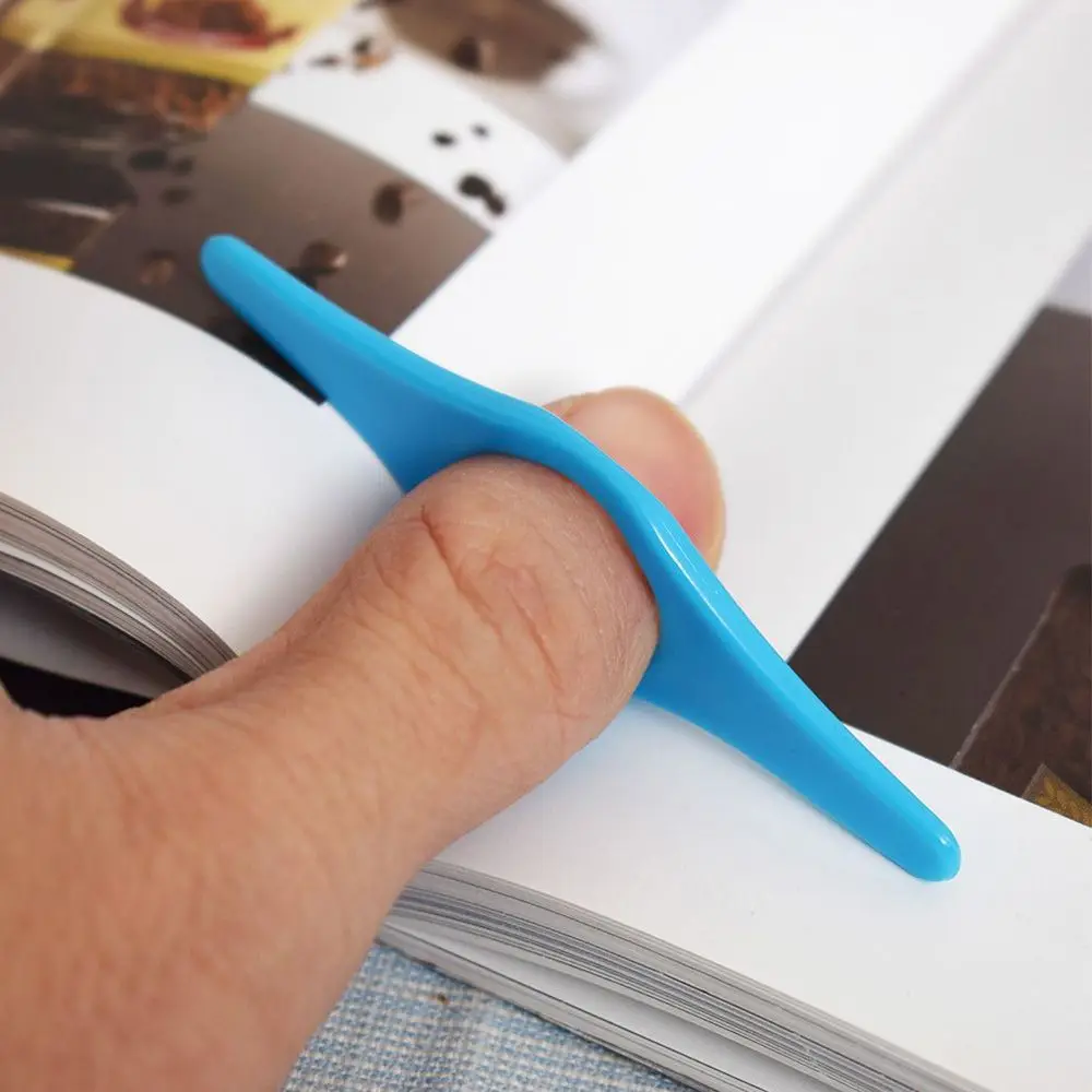 Mini Stationery Multi-function Book Holder Bookmark Books Finger Ring