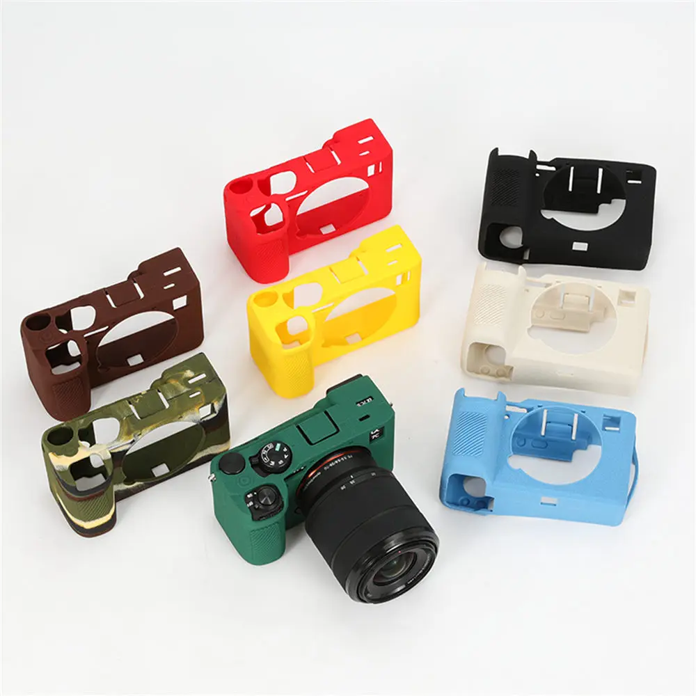 Soft Silicone Camera Body Case For Sony A7CII A7C2 A7CM2 A7C Mark II Alpha 7C II  Armor Rubber Cover Skin