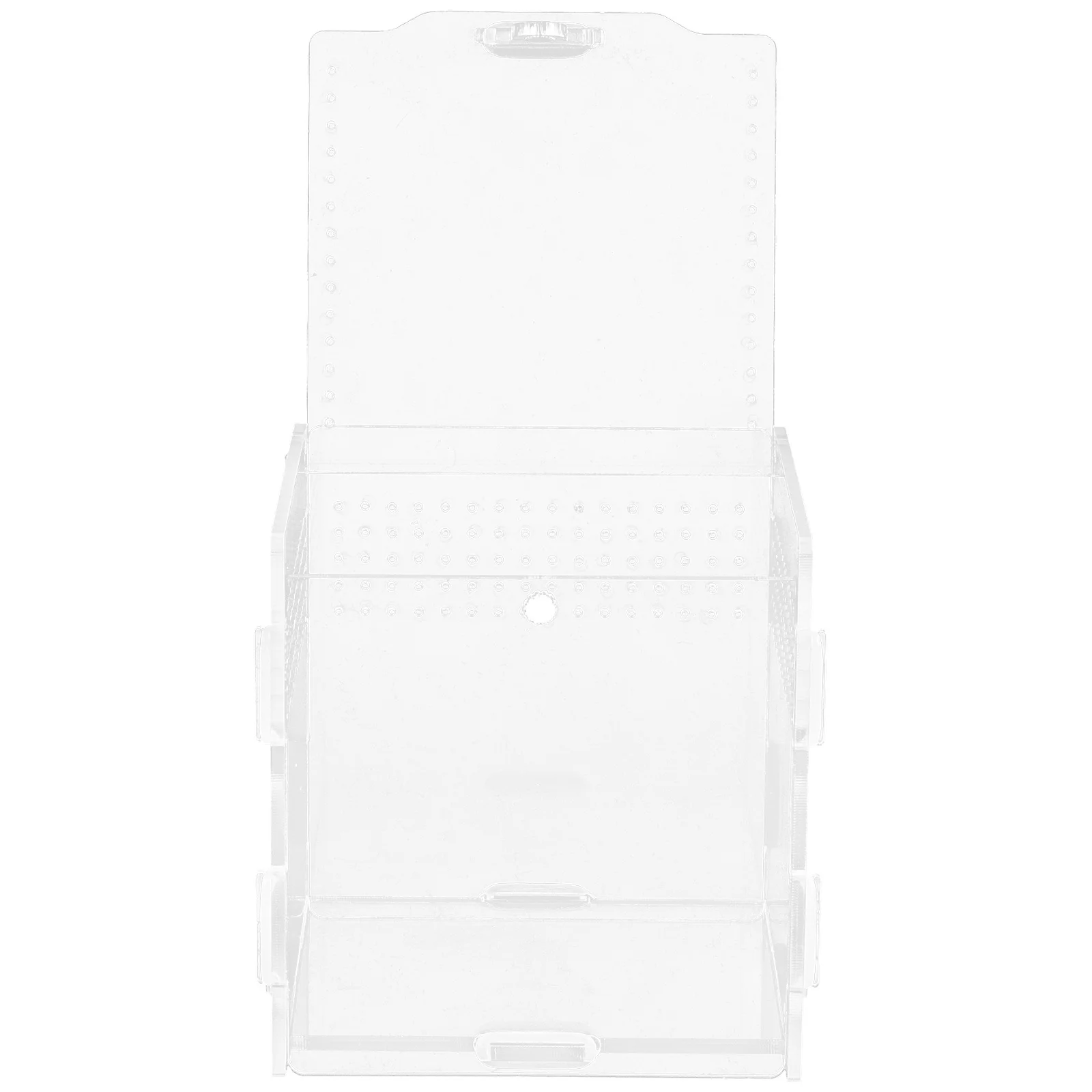 

Acrylic Reptile Enclosure Transparent Breeding Box For Lizard Frog Spider Clear Feeding Container Terrarium Case Pet Keeping Box