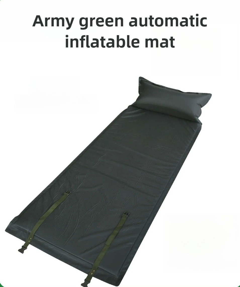 

Extra Thick Sleeping Pad, Waterproof Self-Inflating Camping Mat for 4 Season Tent Flooring, Emergency Kits & Hiking Accessories