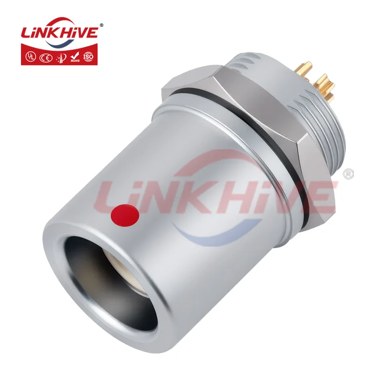 Compatible with Fischer Multipole Low Voltage Receptacles DB Body Style 102 103 104 105 2 3 4 5 6 7 9 10 12 19 Pin Connector