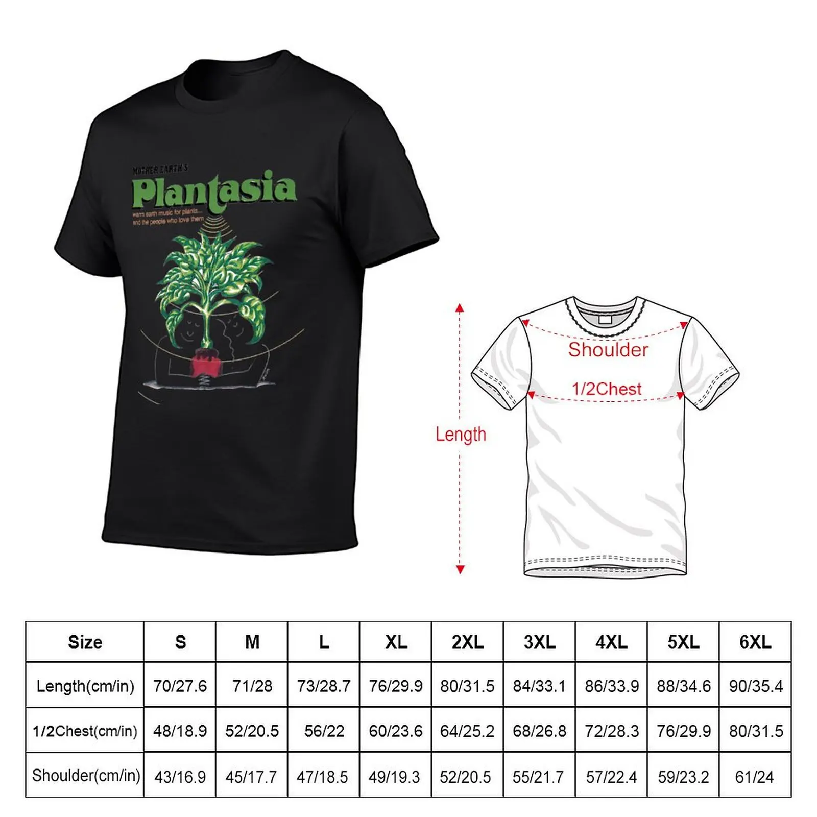 Mort Garson Plantasia Mort Garson Plantasia Album T-Shirt quick drying tees T-shirt men