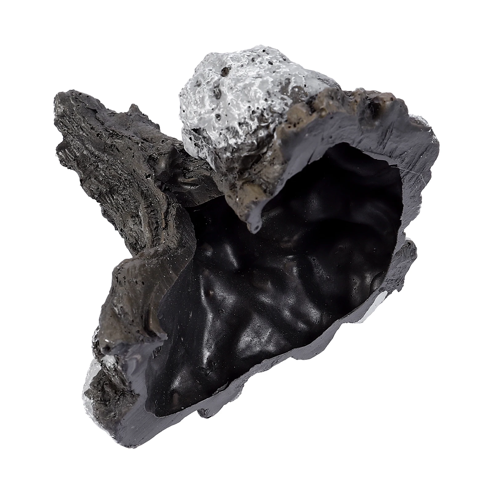 

Pet Hiding Hut Reptile Terrarium Decor Natural Environment Safe Cave for Lizards Dragons Crickets Breeding Cage Accessory