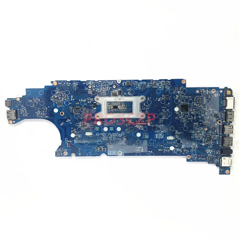 CN-030CV1 030CV1 30CV1 Mainboard For Dell 5410 Laptop Motherboard FDZ41 LA-J371P With SRGKX I5-10310U CPU 100% Fully Tested Good