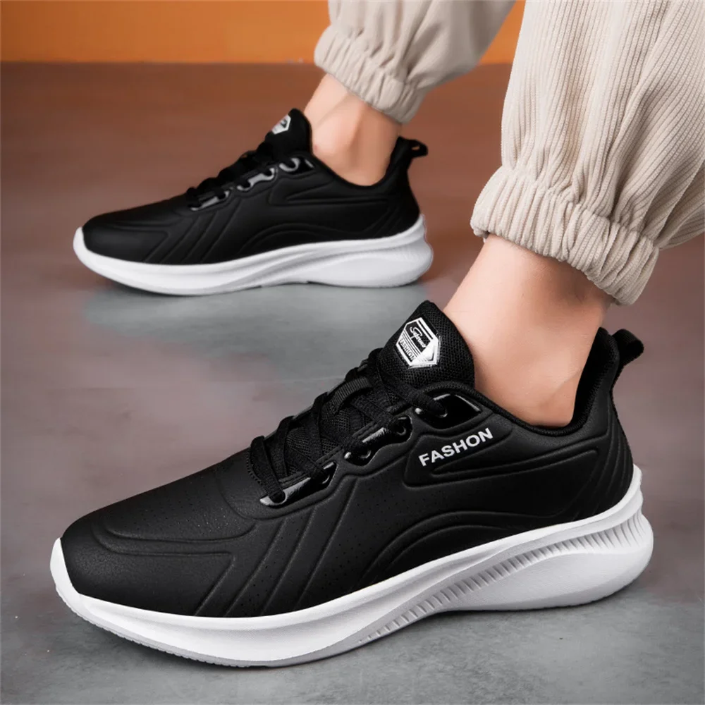 White Lace Up Shoes For Men 47 Casual Trainers Men Designer Size 48 Mens Sneakers Sport Super Sale Athletic League Teniz