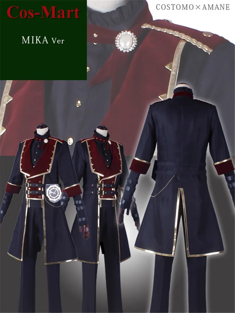 

Cos-Mart Anime Ensemble Stars MIKA Cosplay Costume Uniforms Unisex Role Play Clothing Valkyrie Theatre Custom-Make