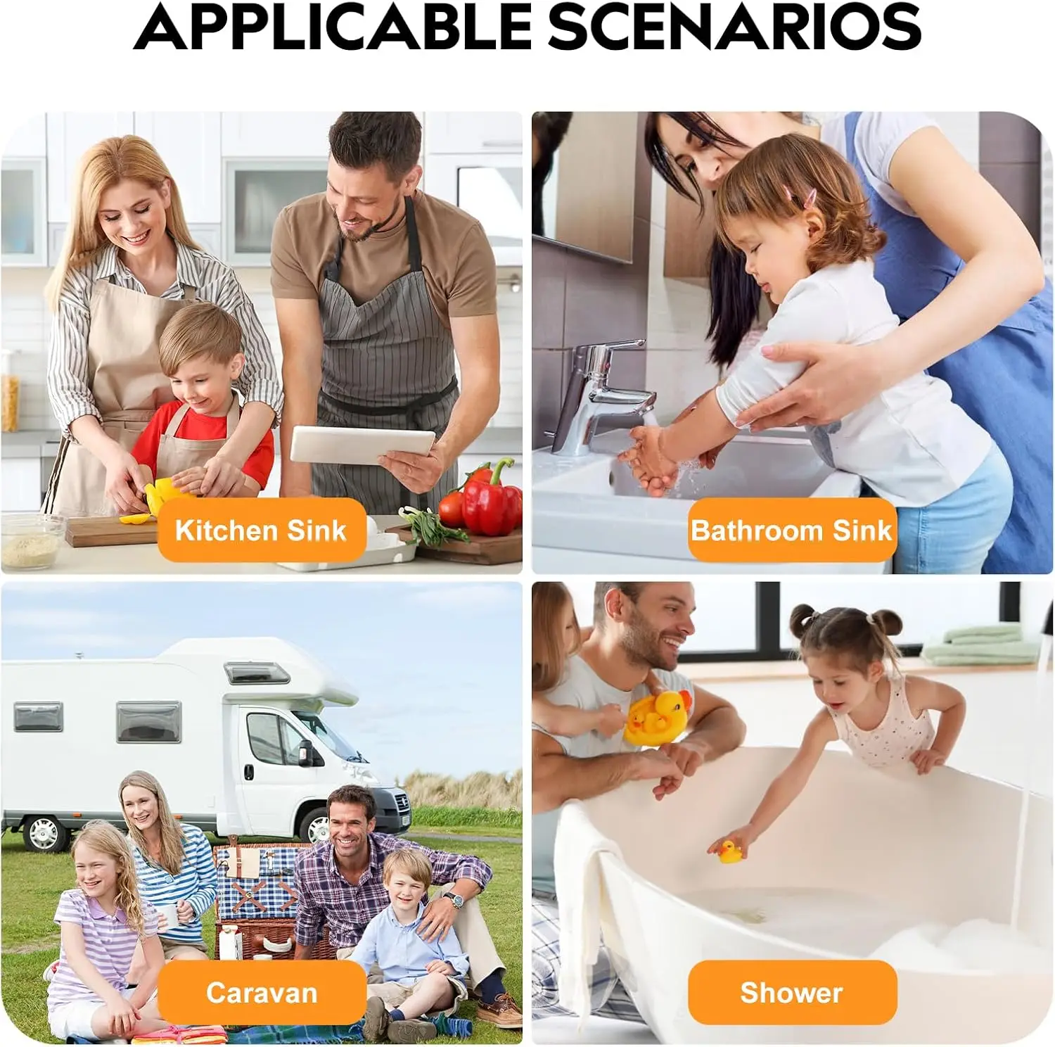 Custom Household Aristonn Water Heater Electric for Hotels Household Camping Car Using