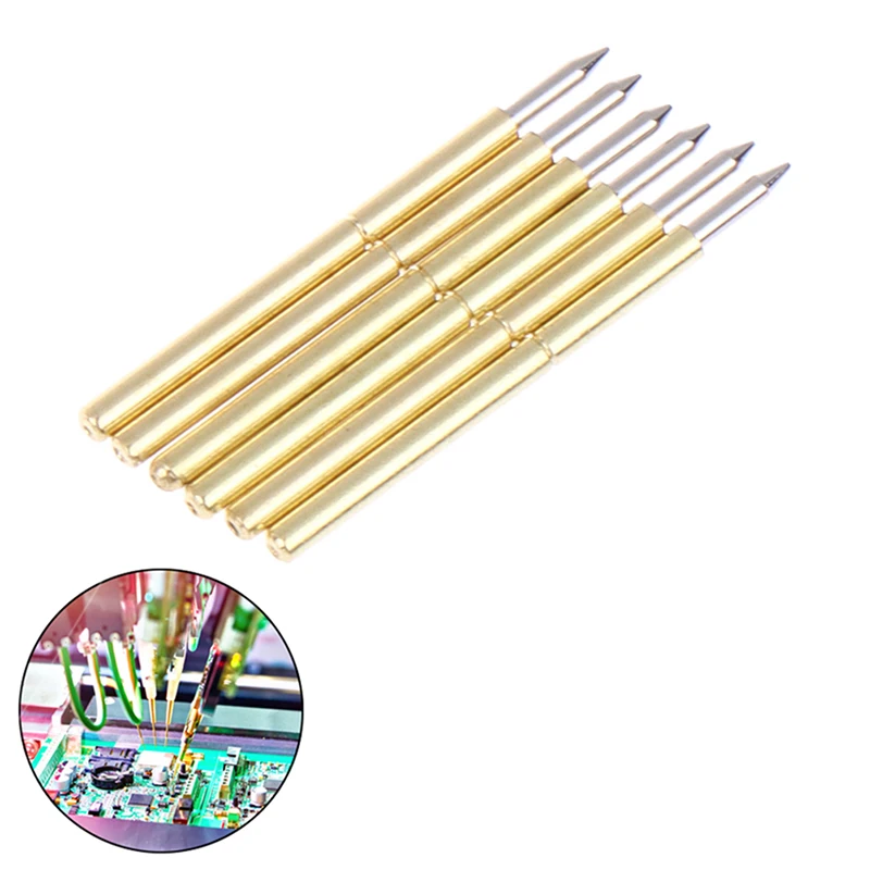 100PCS Dia 1.02MM Length 15.85MM Spring Test Probe Pogo Pin Tool P75-B1