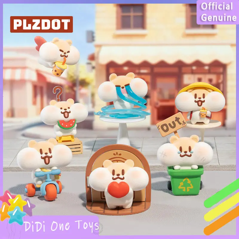

Новая серия Plzdot Milk Tea Mouse Frozen Moment, мини-слепая коробка, украшение для рабочего стола, милый подарок для девочек и модная игрушка