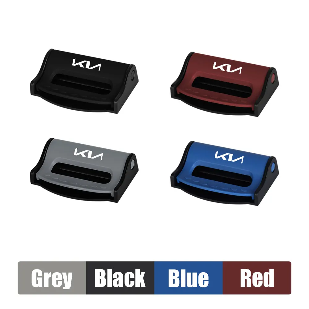 Для KIA Ceed Sorento Rio Sportage Optima K3 K5 Cerato K8 Стайлинг автомобиля Регулируемый зажим для ремня безопасности Крепежный зажим Аксессуары