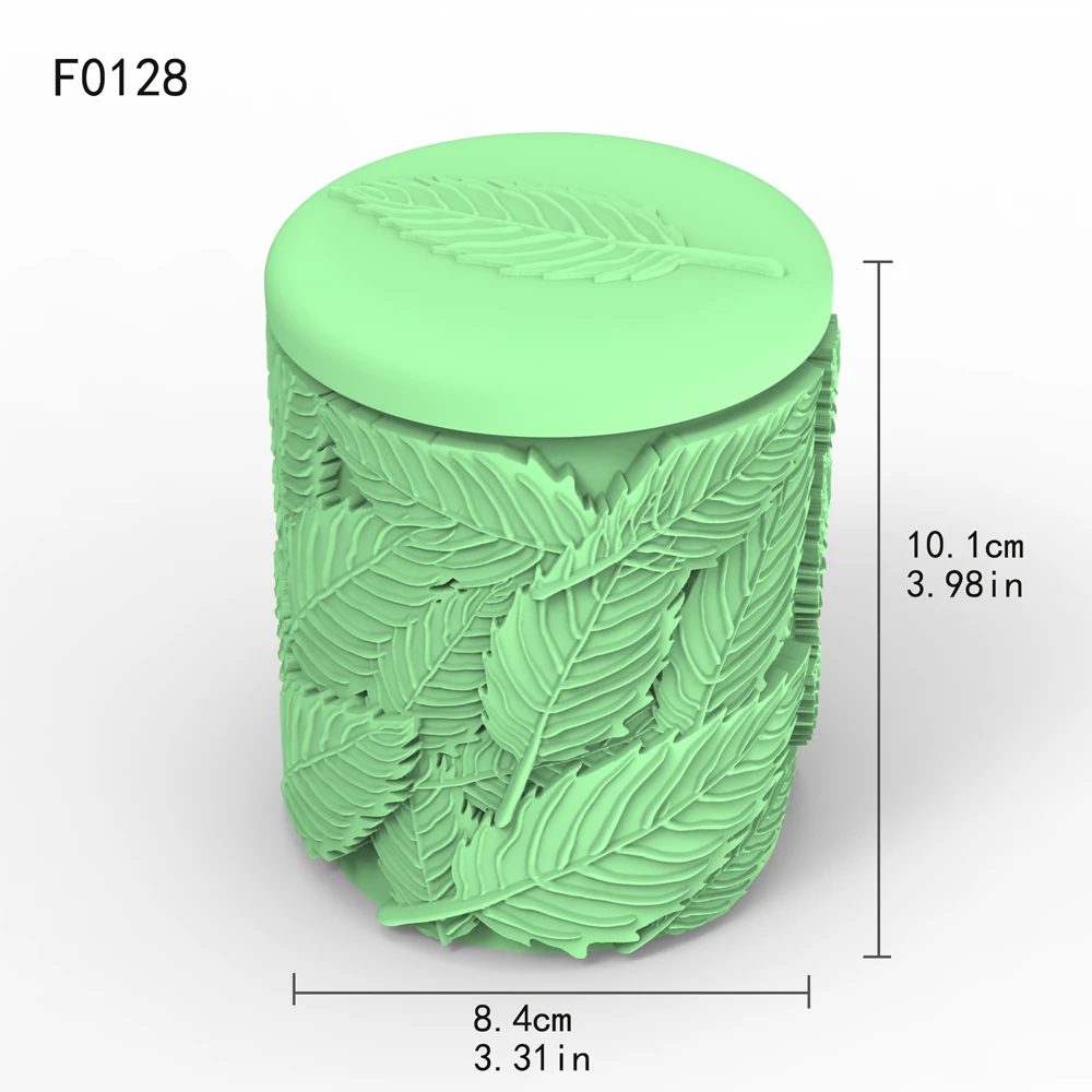 Plaster do aromaterapii beton świecznik silikonowa forma kwiatowa relief dekoracja świeca słoik formy do przechowywania foremki si