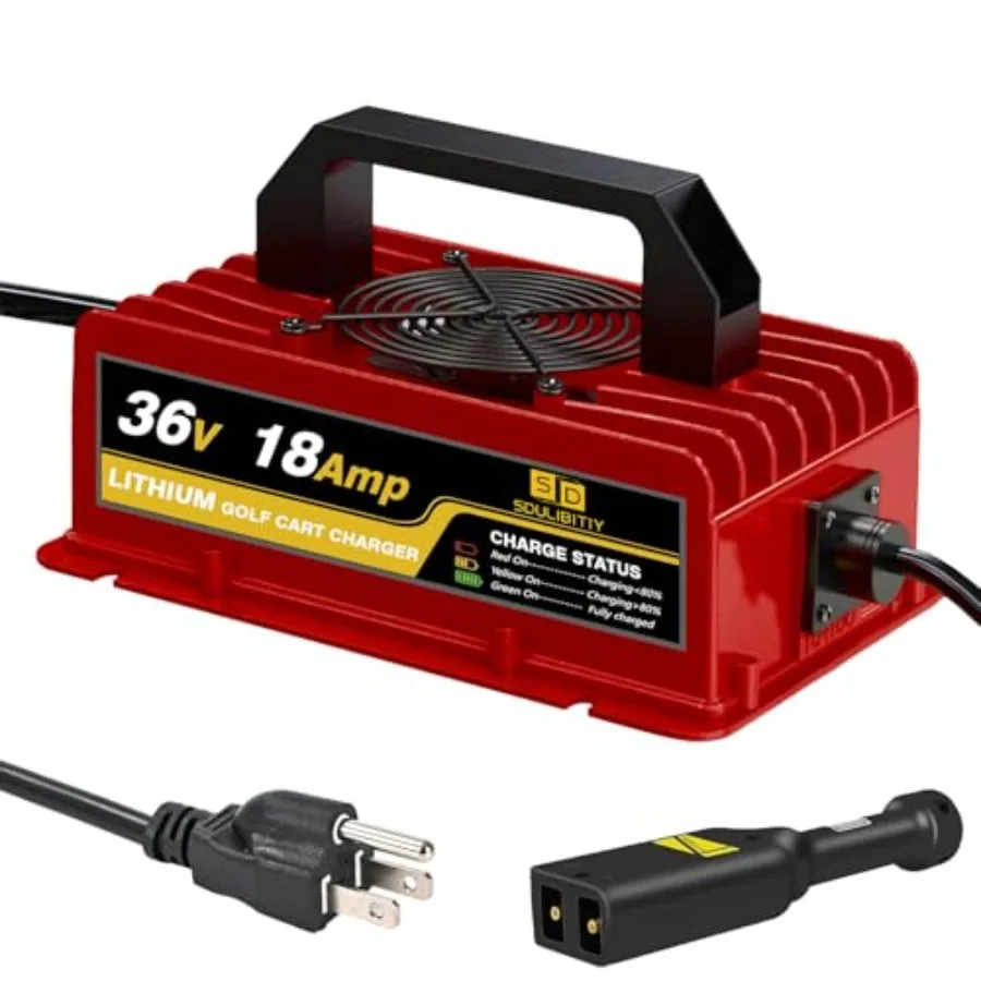 

36V 18AMP Volt Golf Cart Charger EZGO TXT Lithium Golf Cart Battery Charger