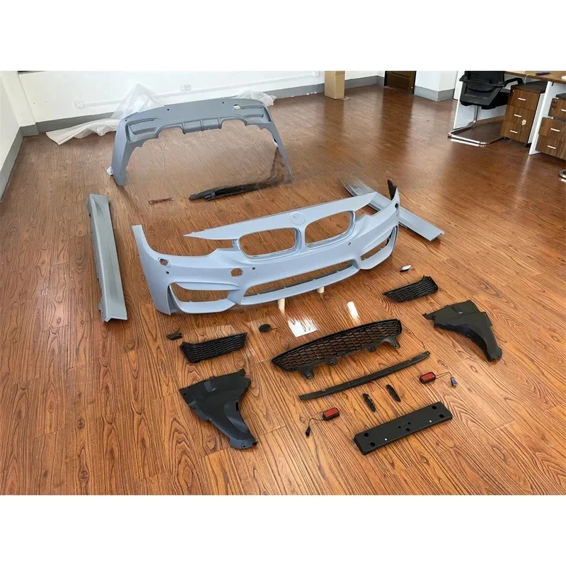 High Quality Exterior F0 Look Facelift Conversion Body Kit Front Rear Bumper Upgrade F0 Modified