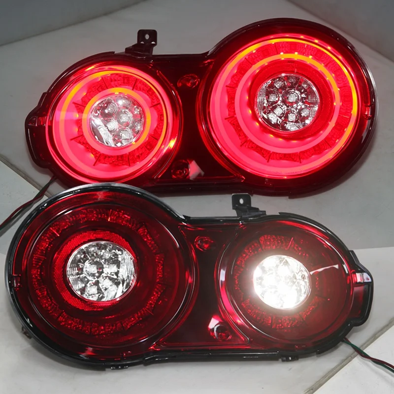 For NISSAN GT-R R35 GTR R35 LED Tail Lamp RED Housing SN