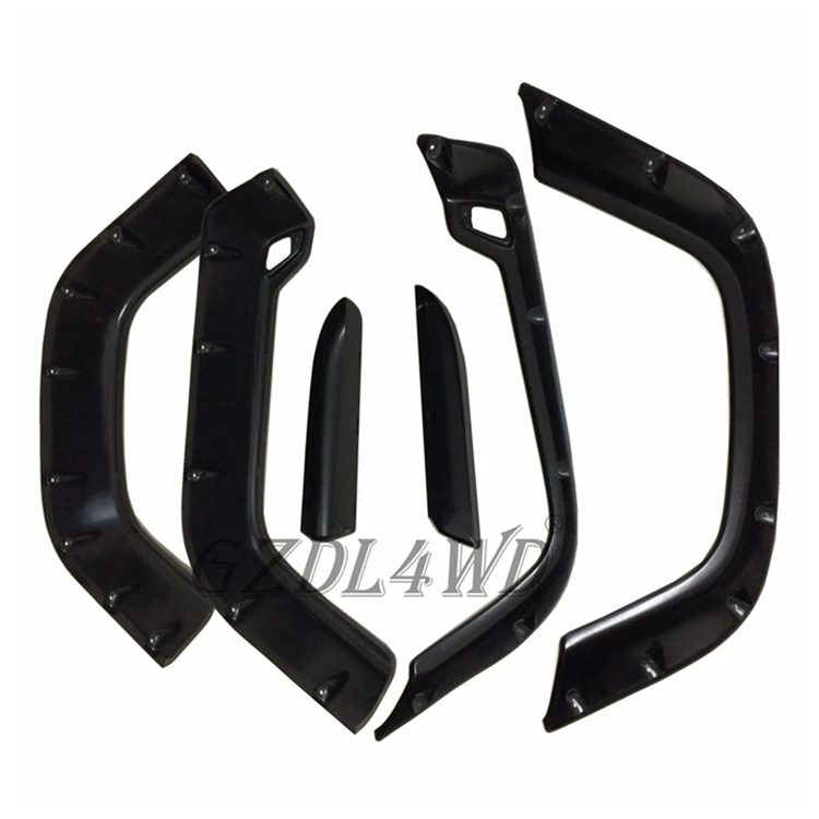 Clearance Sale：4X4 ABS 4x4 Mudguard Mud Flaps Wheel Arches  Flares for 97-06