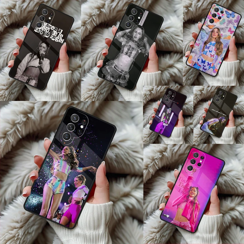 Tini Stoessel Phone Case For Samsung Galaxy S24 S25 S26 Ultra S22 S23 Plus S21 S20 FE Note10 TPU Cover