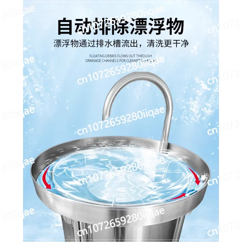 Fully automatic commercial canteen soybean and mung bean water pressure rice washing machine, large-scale rice washing machine